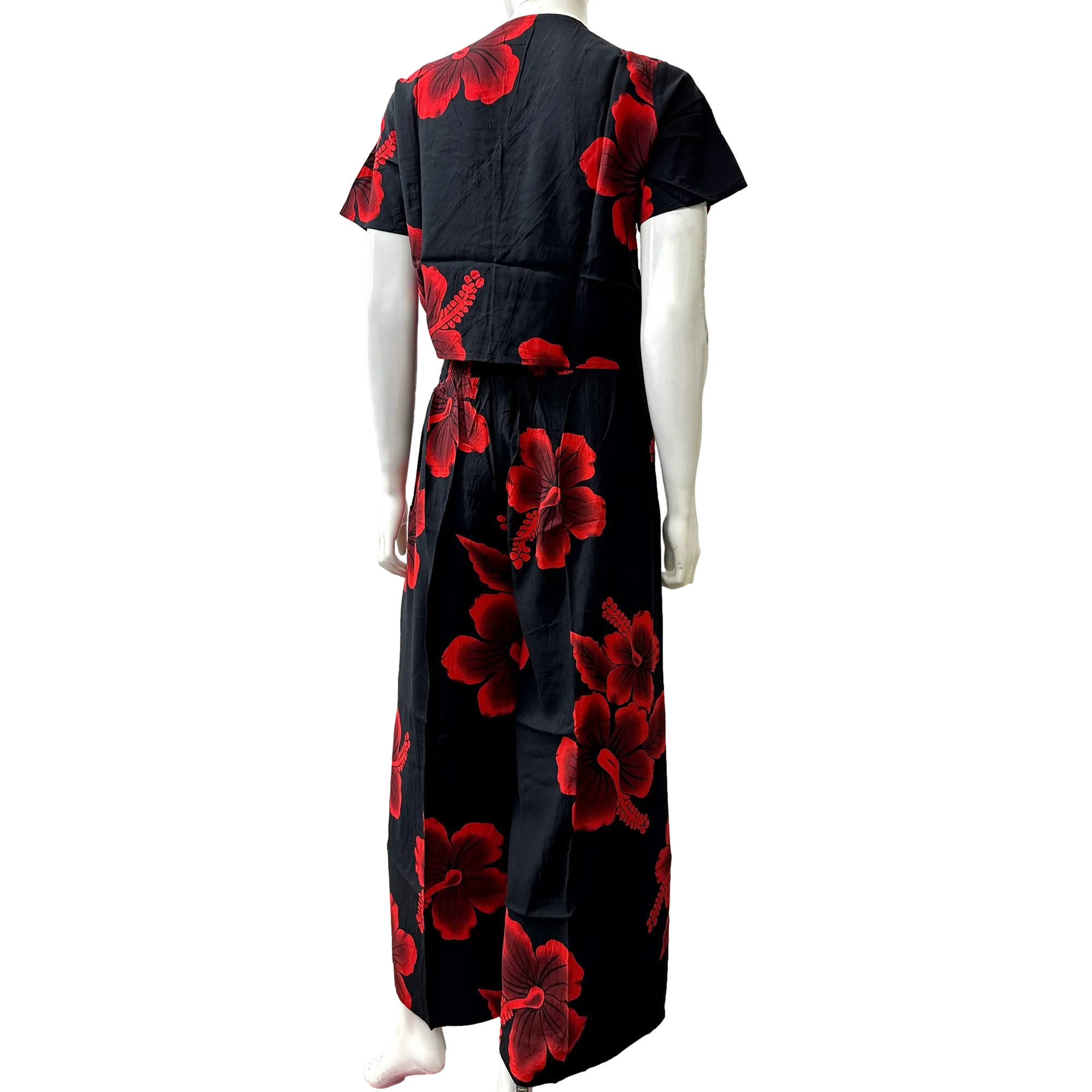 Hibiscus Women's Wrap Around Pants Set