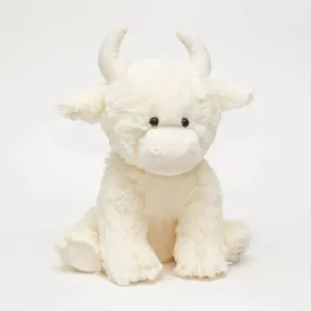 Highland Cow Large Teddy - Cream 30cm OR 13 cm - Assorted Sizes