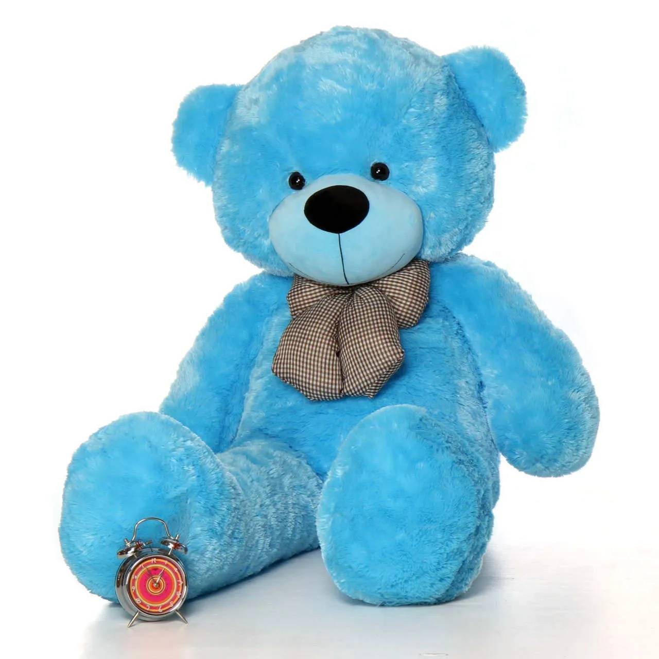 Hug N Feel 6 Feet Sky Blue Giant Teddy Bear Soft, Plush,Cuddly Stuffed Animal for Kids, Birthdays, Anniversaries, Valentine's Day,Special Occasions Large Huggable