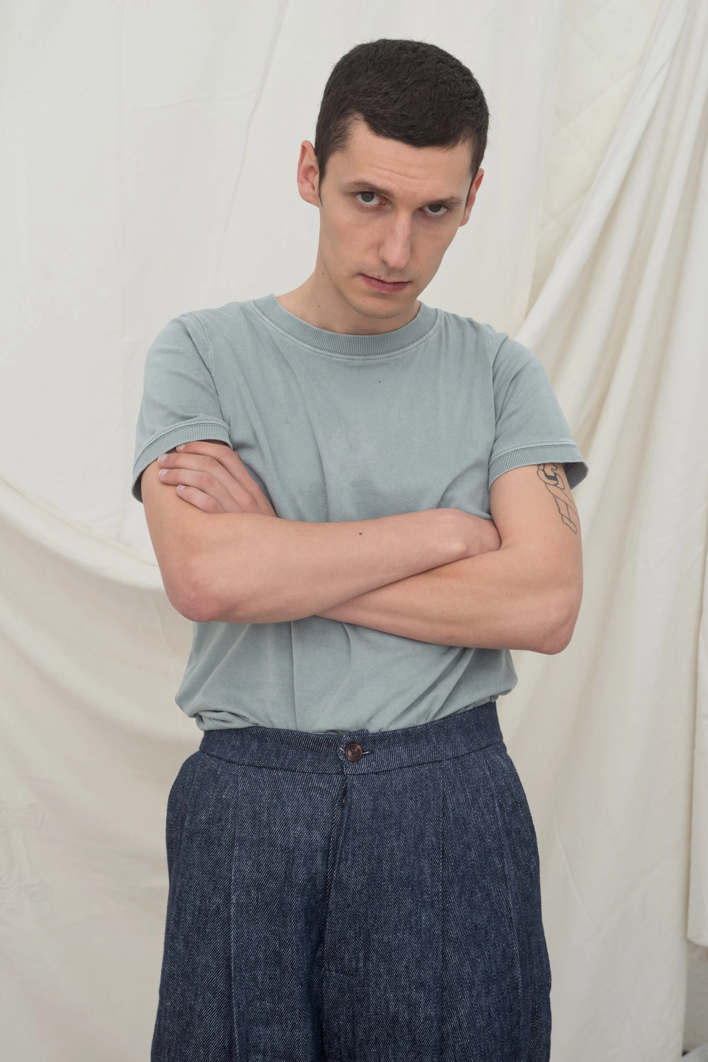 IZEKO NAVY BLUE TROUSERS