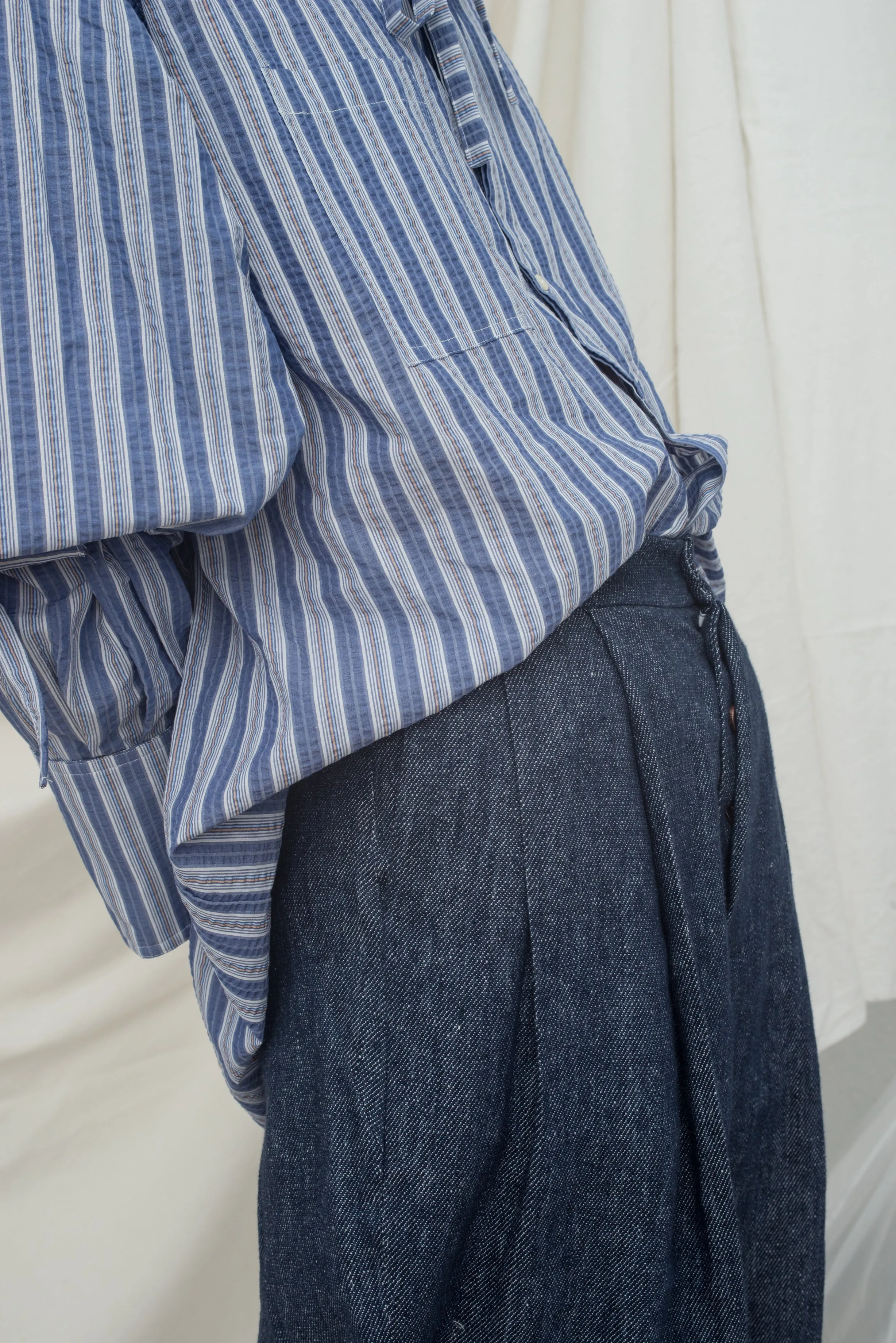 IZEKO NAVY BLUE TROUSERS