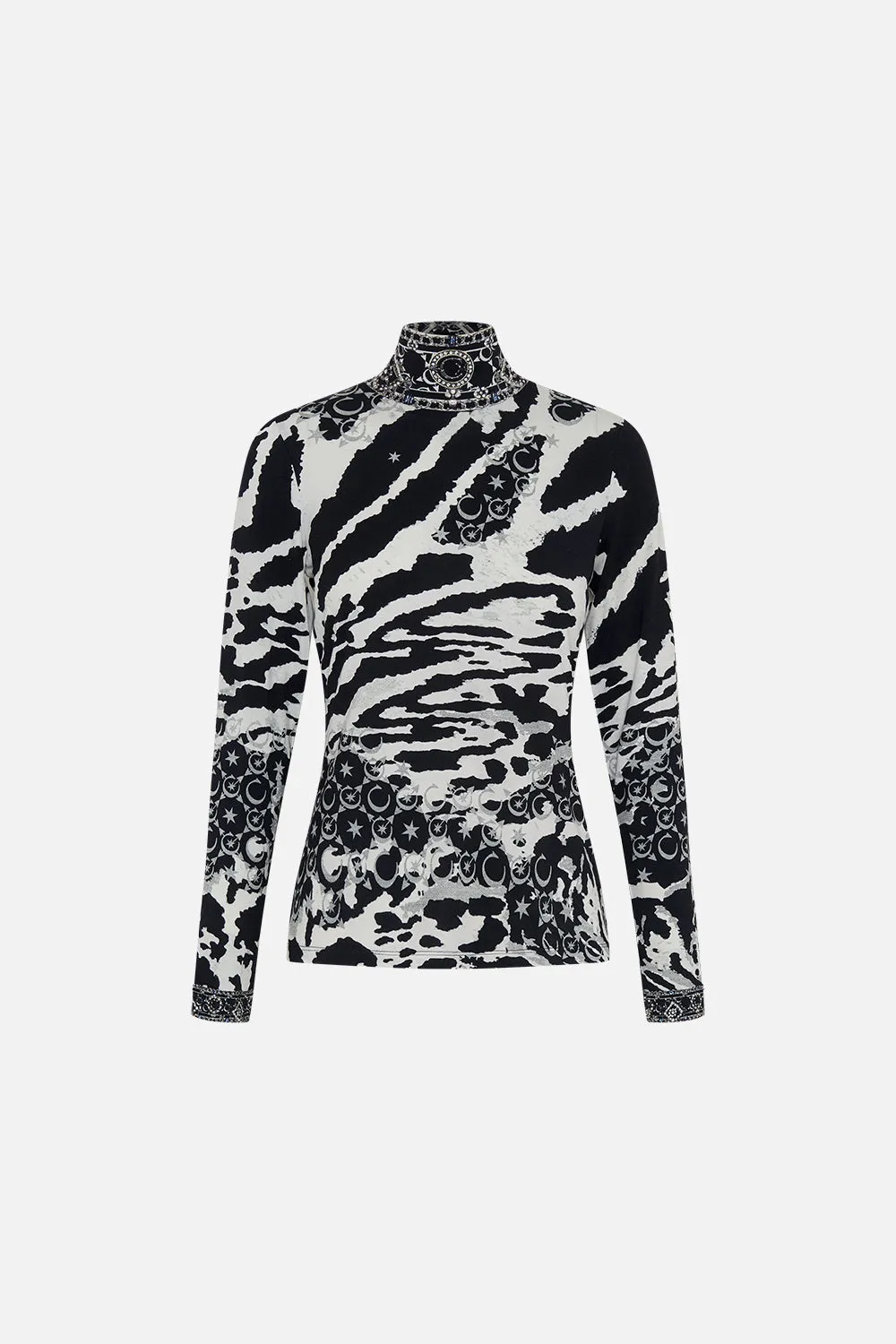 JERSEY TURTLENECK FELINE FANTASY