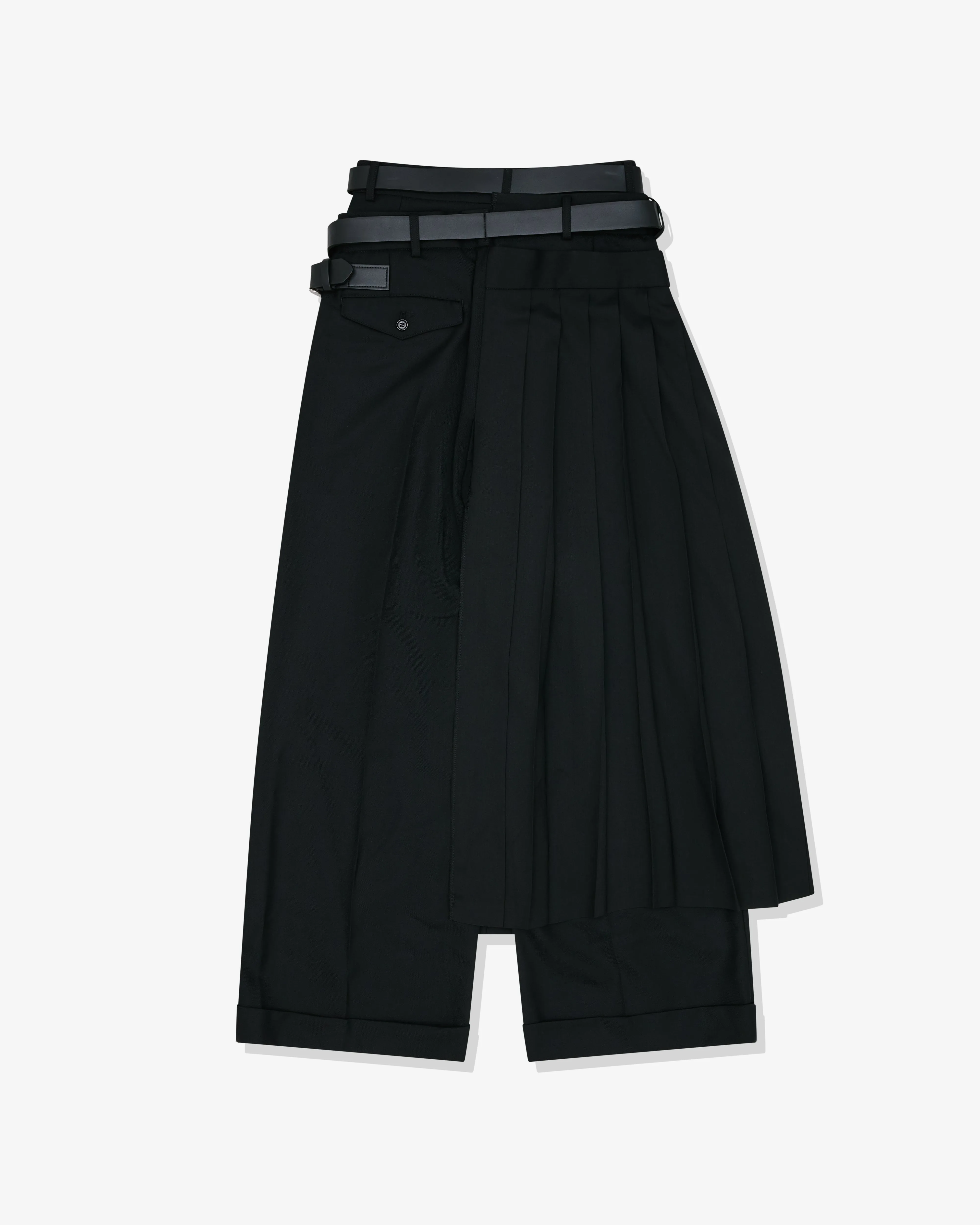 Junya Watanabe - Women's Belted Skirt Trousers - (Black)