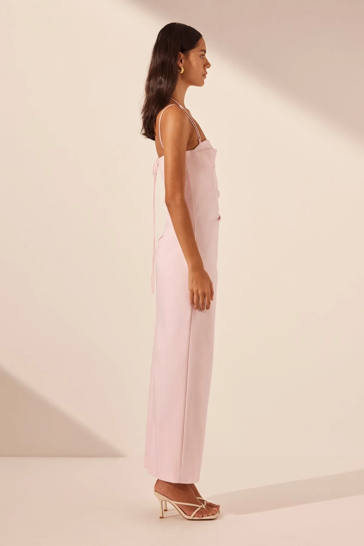 LANI BUSTIER MAXI DRESS - FAIRYFLOSS