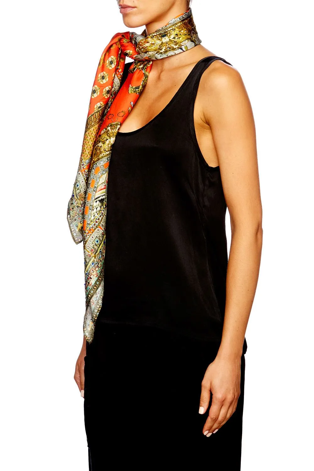 LARGE SQUARE SCARF HANGZHOU HOLLYWOOD