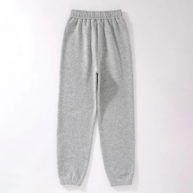Letter Graphic Thermal Lined Sweatpants