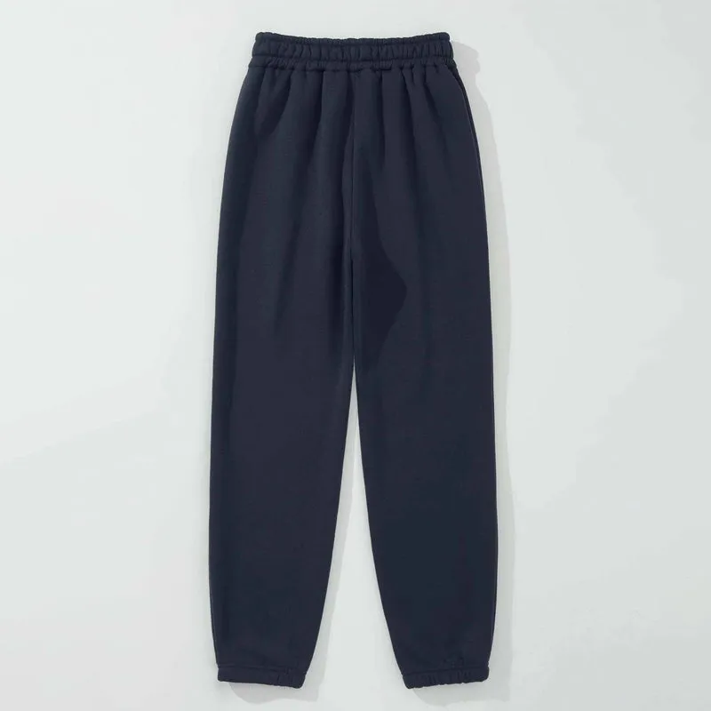 Letter Graphic Thermal Lined Sweatpants