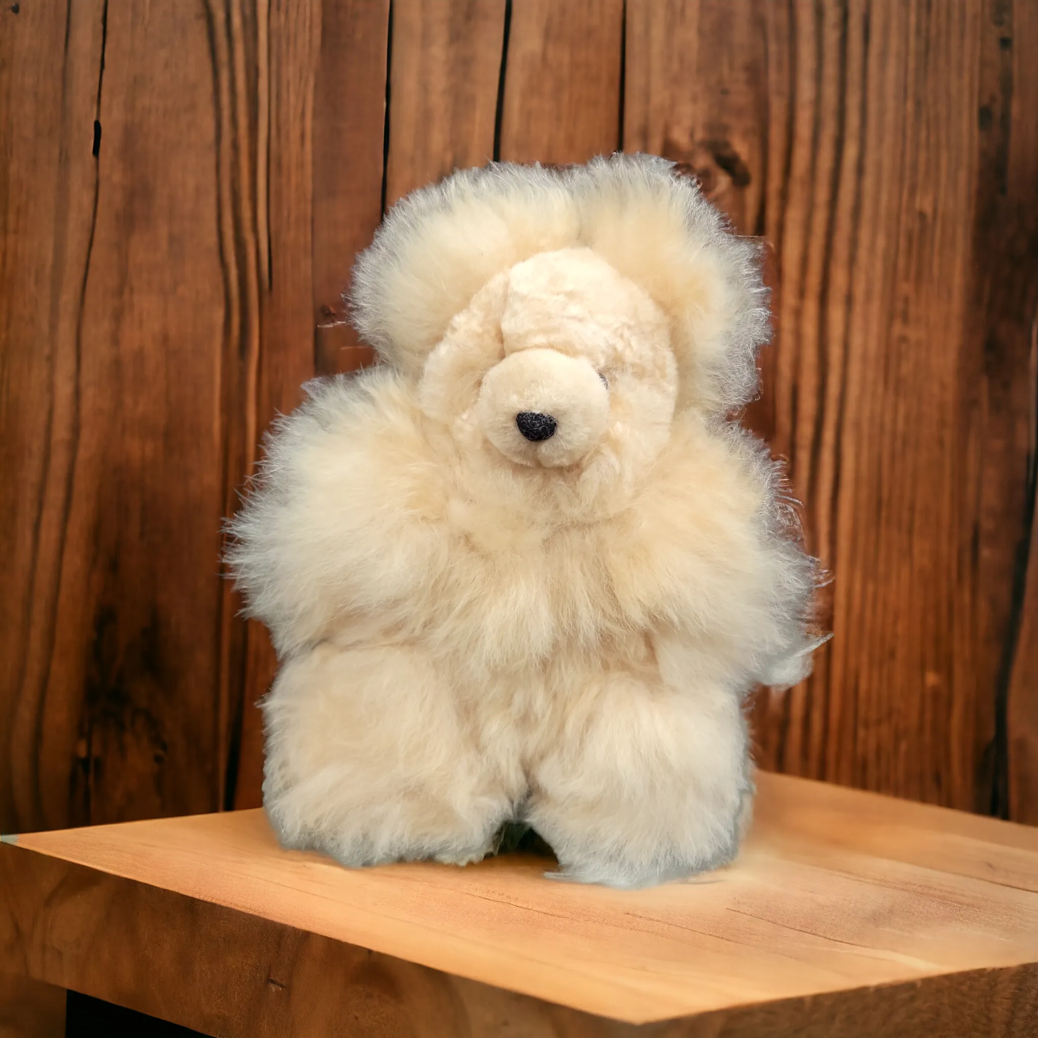 Light Brown Alpaca Teddy Bear