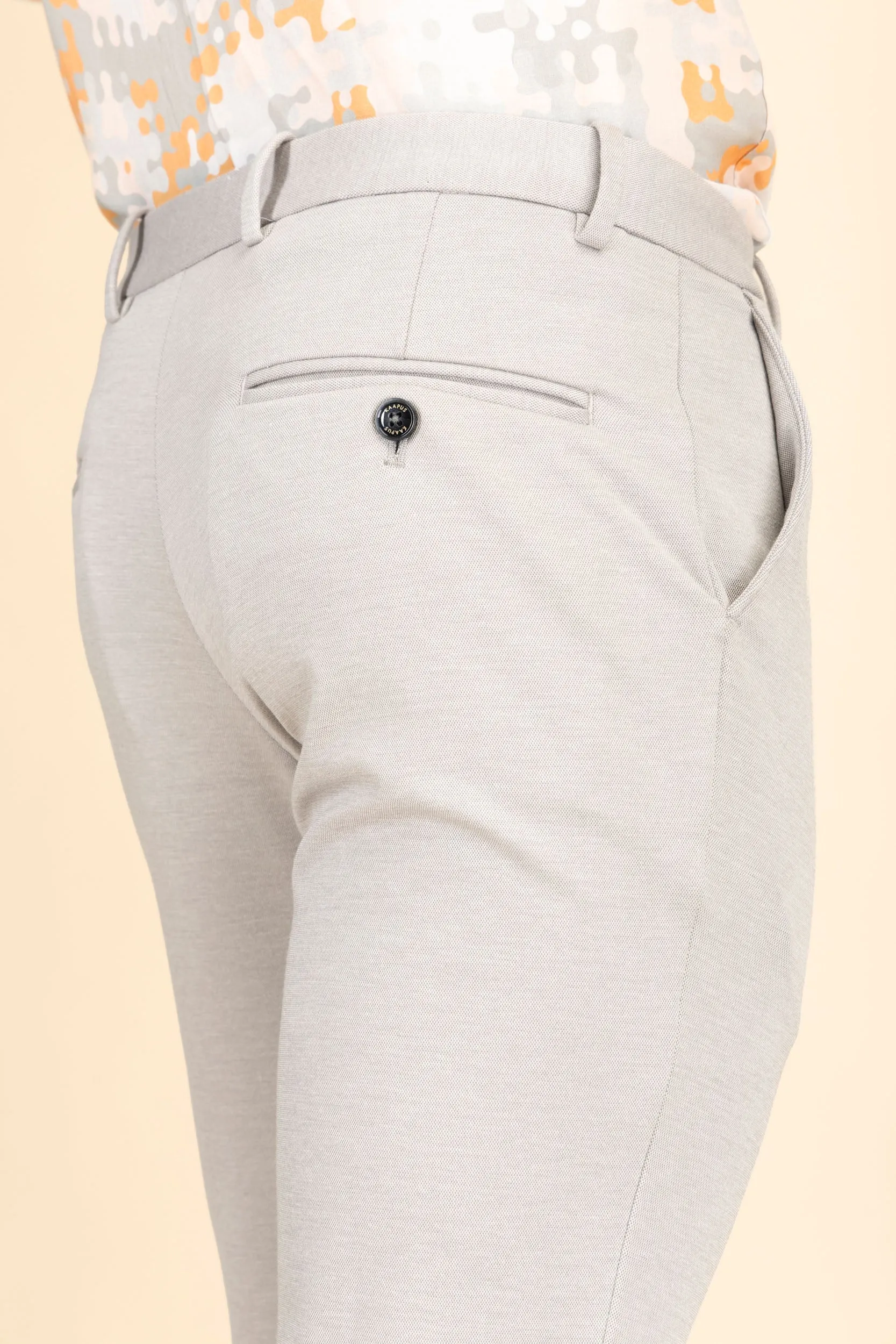 Light Grey 4 Way Stretch Port Pants