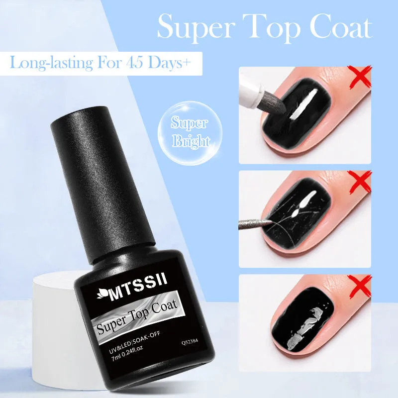 Longlasting UV gel top coat for salonquality nails at home