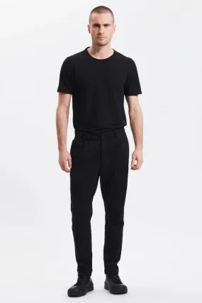 Loose fit chino trousers - Black