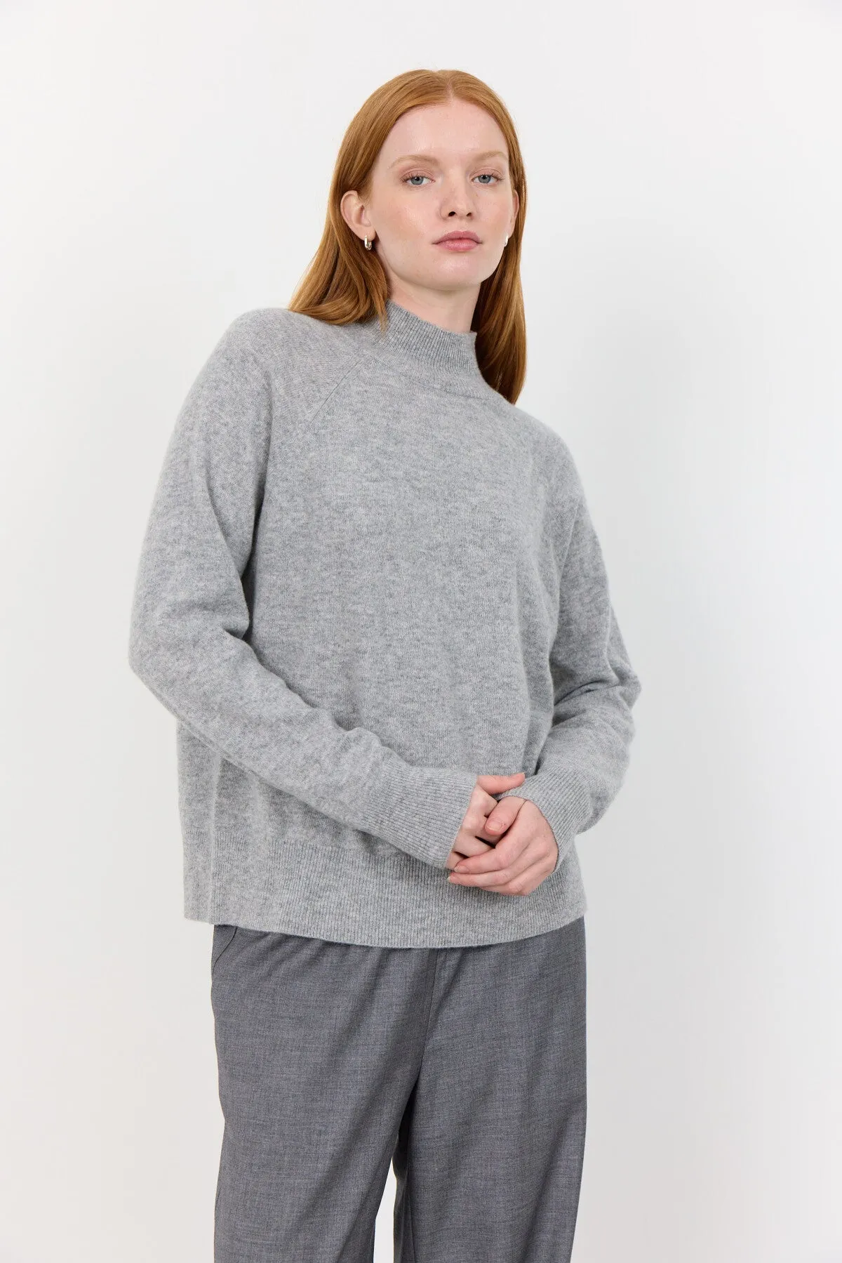 LR-ELOISE 6 Knit Light grey