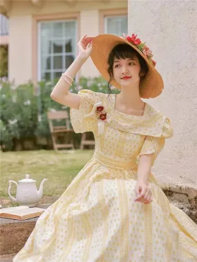 Mabel vintage dress, Vintage French dress, vintage dress, floral dress, cottagecore dress, French dress, floral dress, 1950s