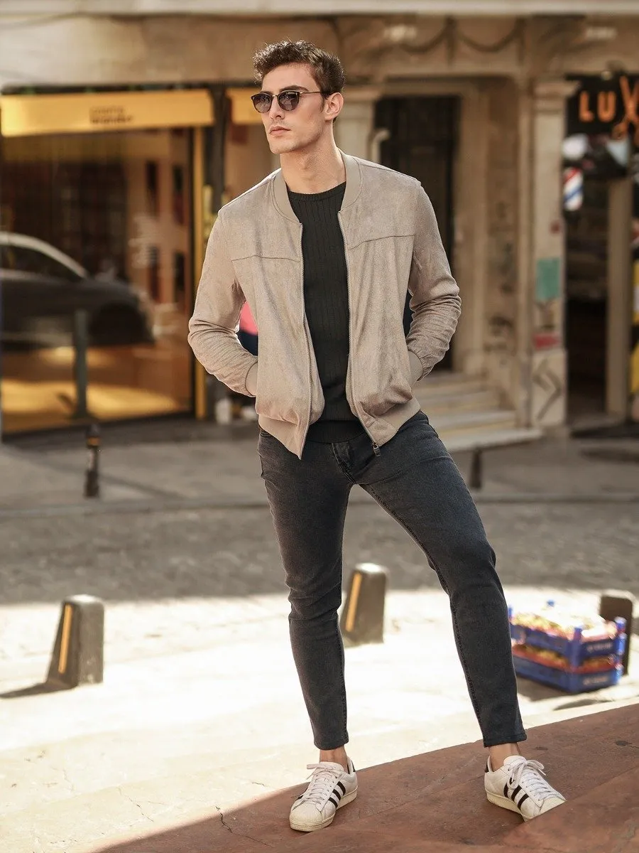 Men's Beige Jacket - EMTJ20-005