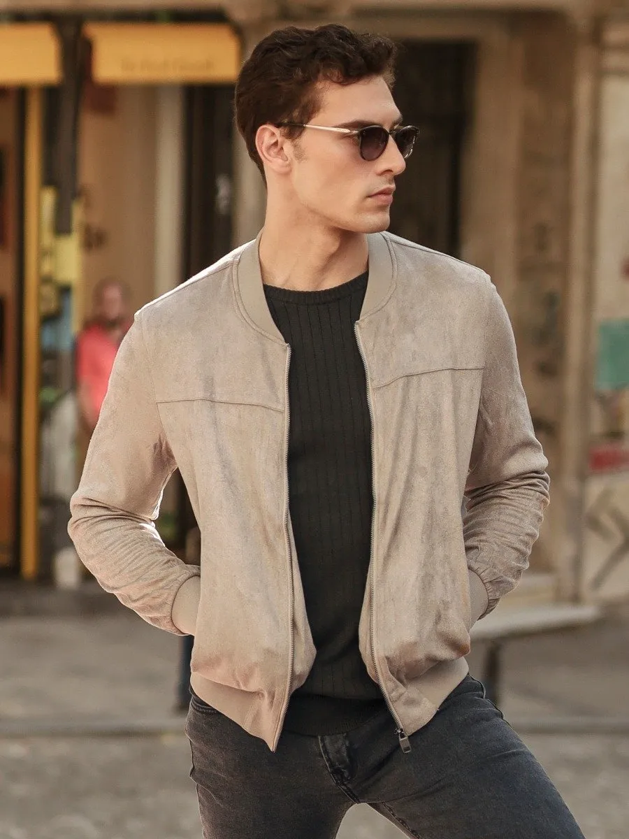 Men's Beige Jacket - EMTJ20-005