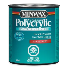 Minwax® Polycrylic™ Protective Finish Clear Gloss 946Mml