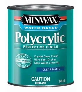Minwax® Polycrylic™ Protective FInish Clear Matte 946ml