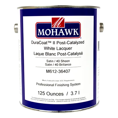 Mohawk Duracoat II Post Catalyzed White Lacquer Top Coat (CATALYST SOLD SEPARATELY)