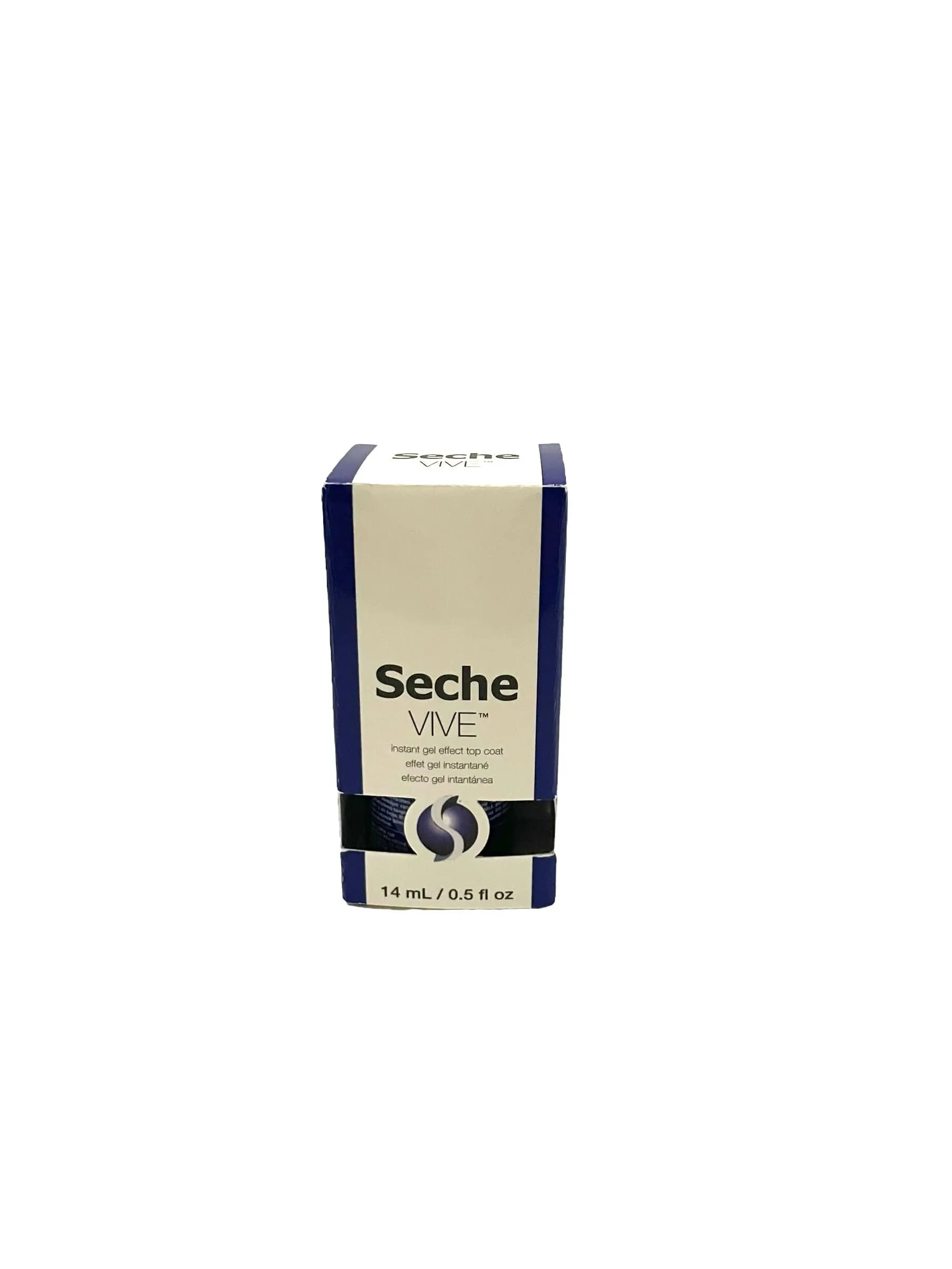 Nail Top Coat Seche Vive Instant Gel Effect 0.5 oz