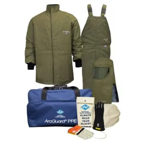 NSA KIT4SCLT40 40 cal ArcGuard RevoLite Arc Flash Kit with Short Coat & Bib Overall