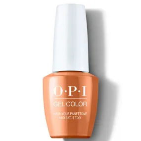 Opi Gel MI02 Have Your Panettone and Eat it Too