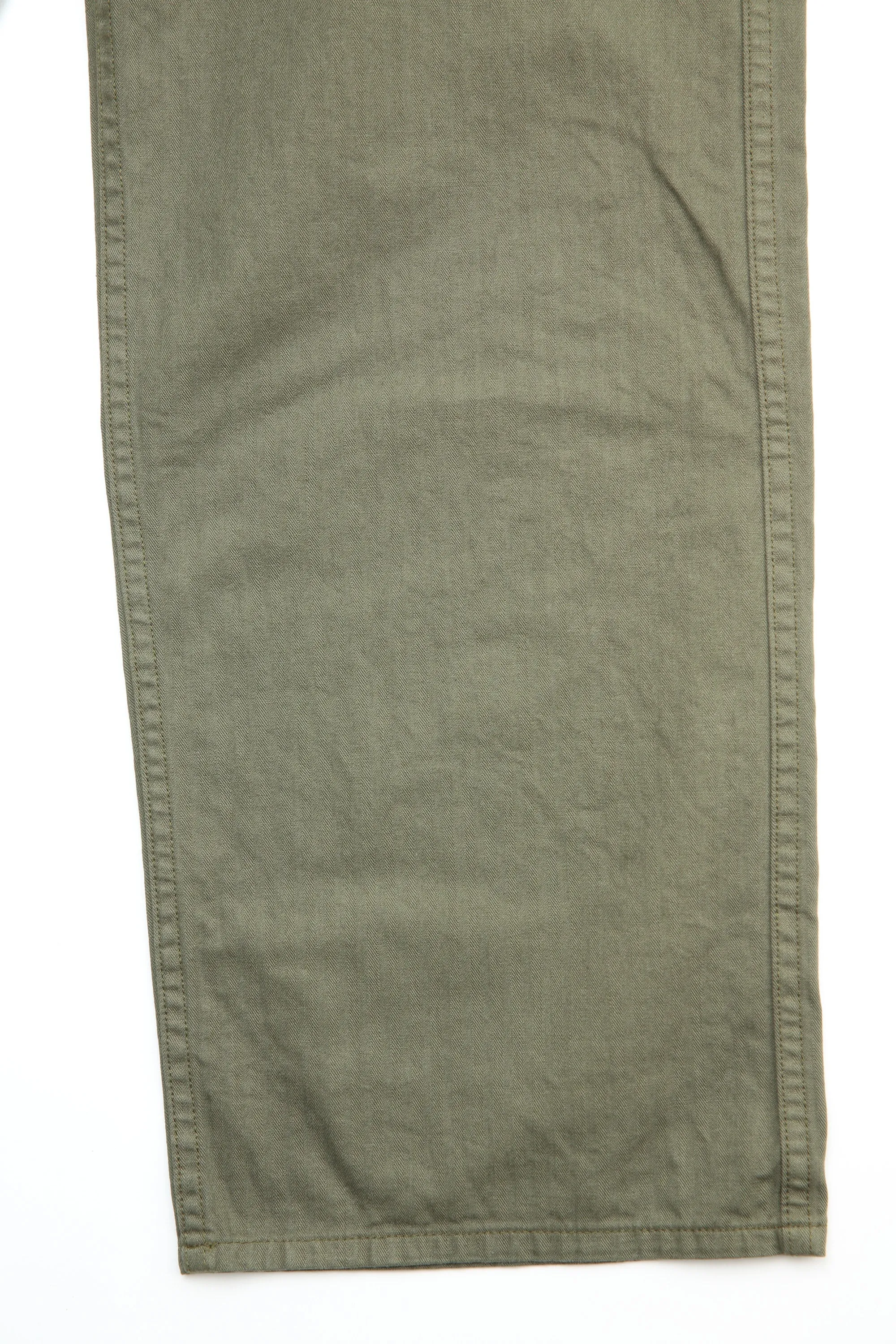 orSlow WIDE FIT FRENCH WORK PANTS (UNISEX) - Army Green