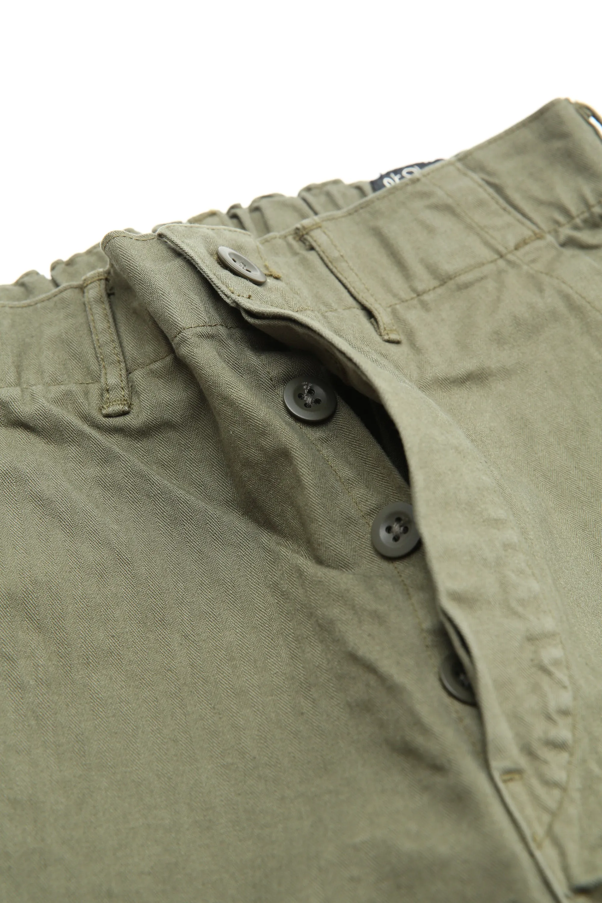orSlow WIDE FIT FRENCH WORK PANTS (UNISEX) - Army Green