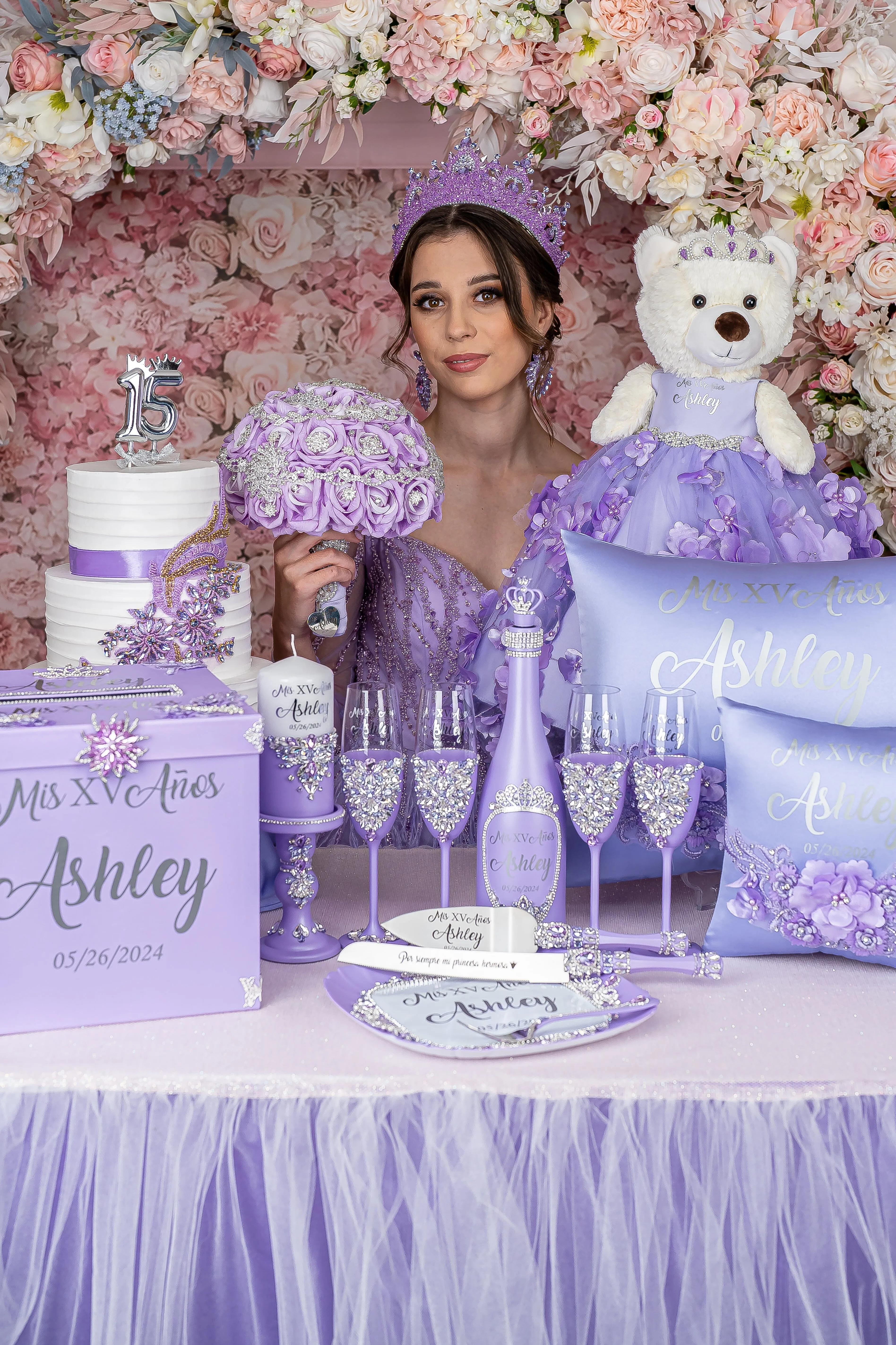 oso de quinceañera