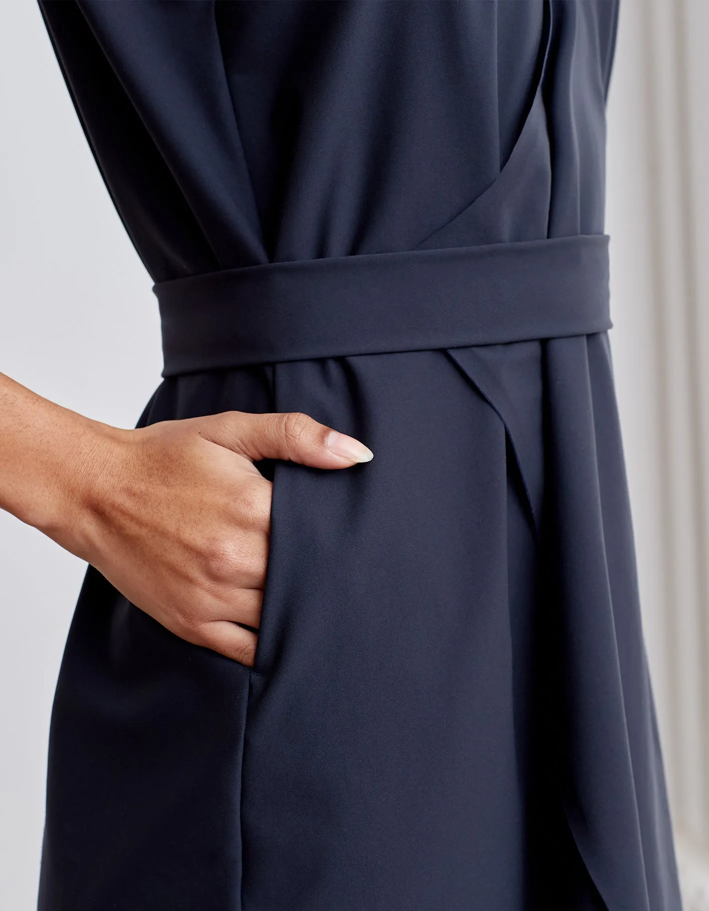 Over In One Wrap Dress