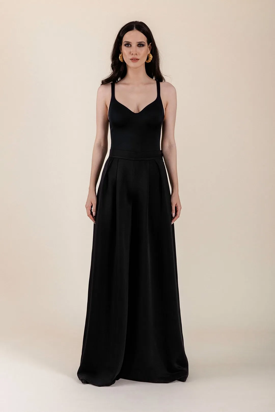 Palazzo Pants - Black