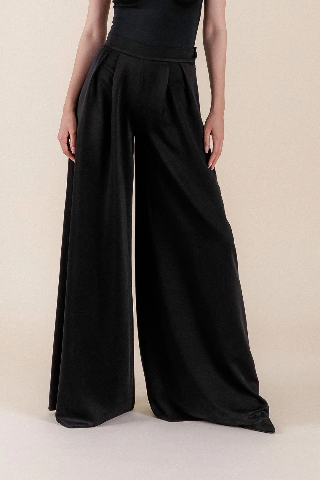 Palazzo Pants - Black