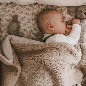 Personalised Teddy Blanket