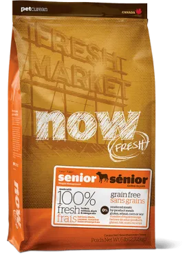 PETCUREAN Now Fresh - Grain Free Turkey, Salmon and Duck for Senior Dogs