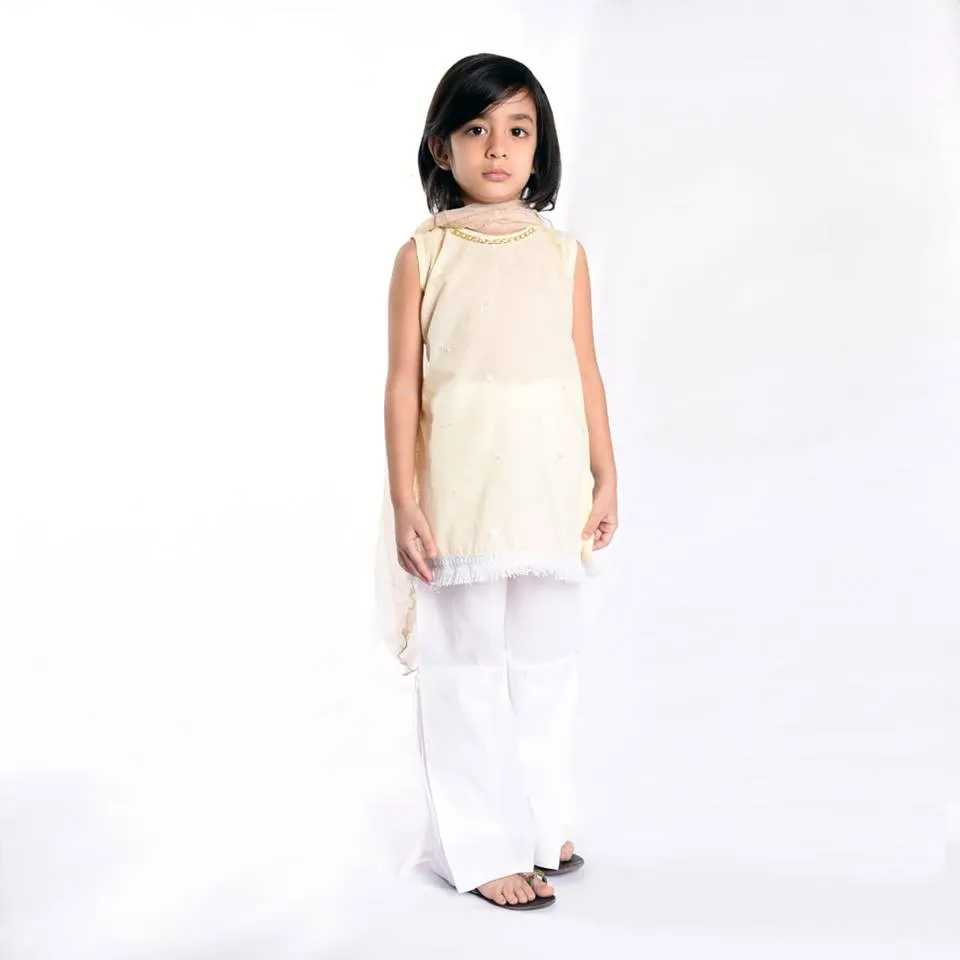 Pleated bell bottom trouser