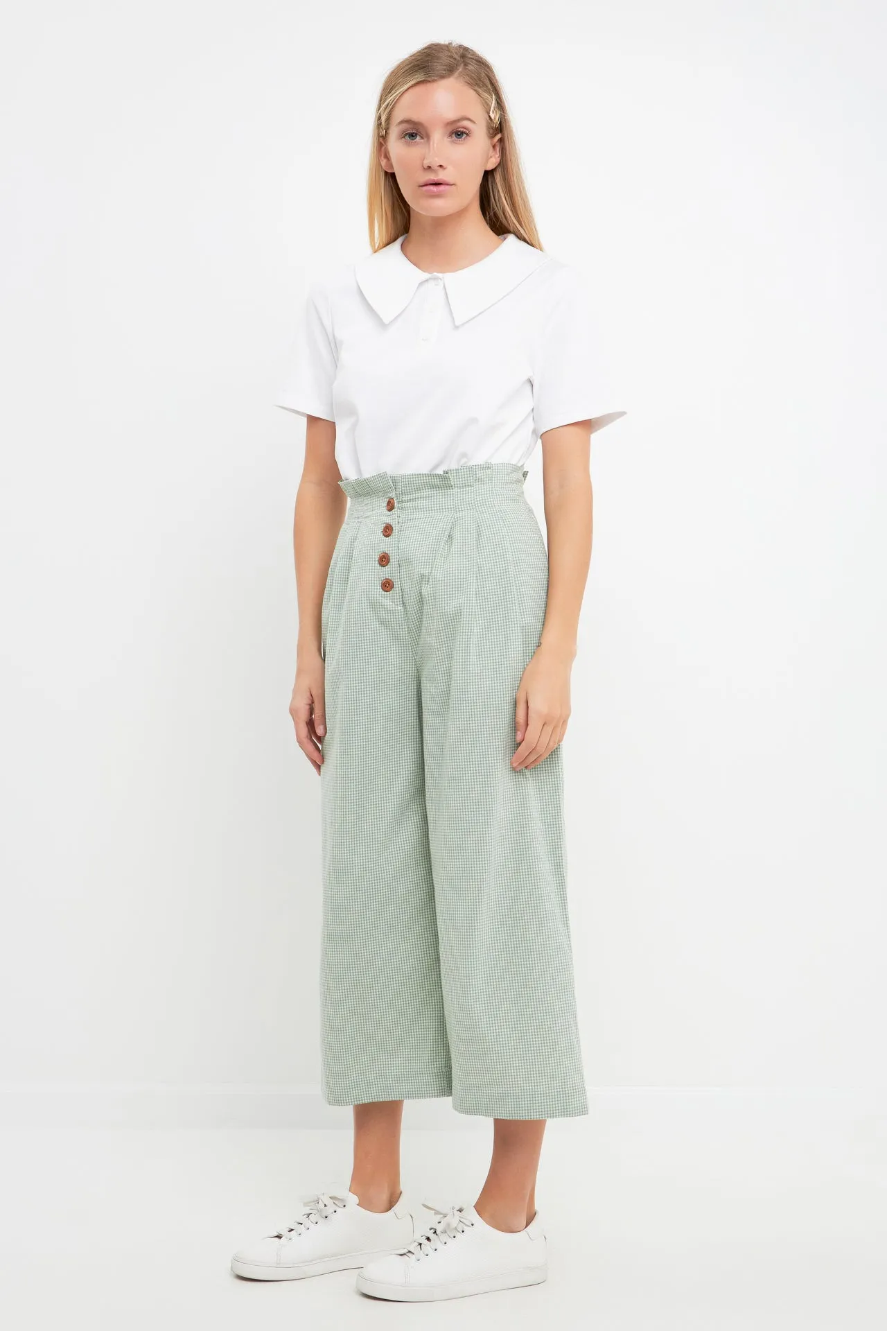 Pleated Easy Trousers