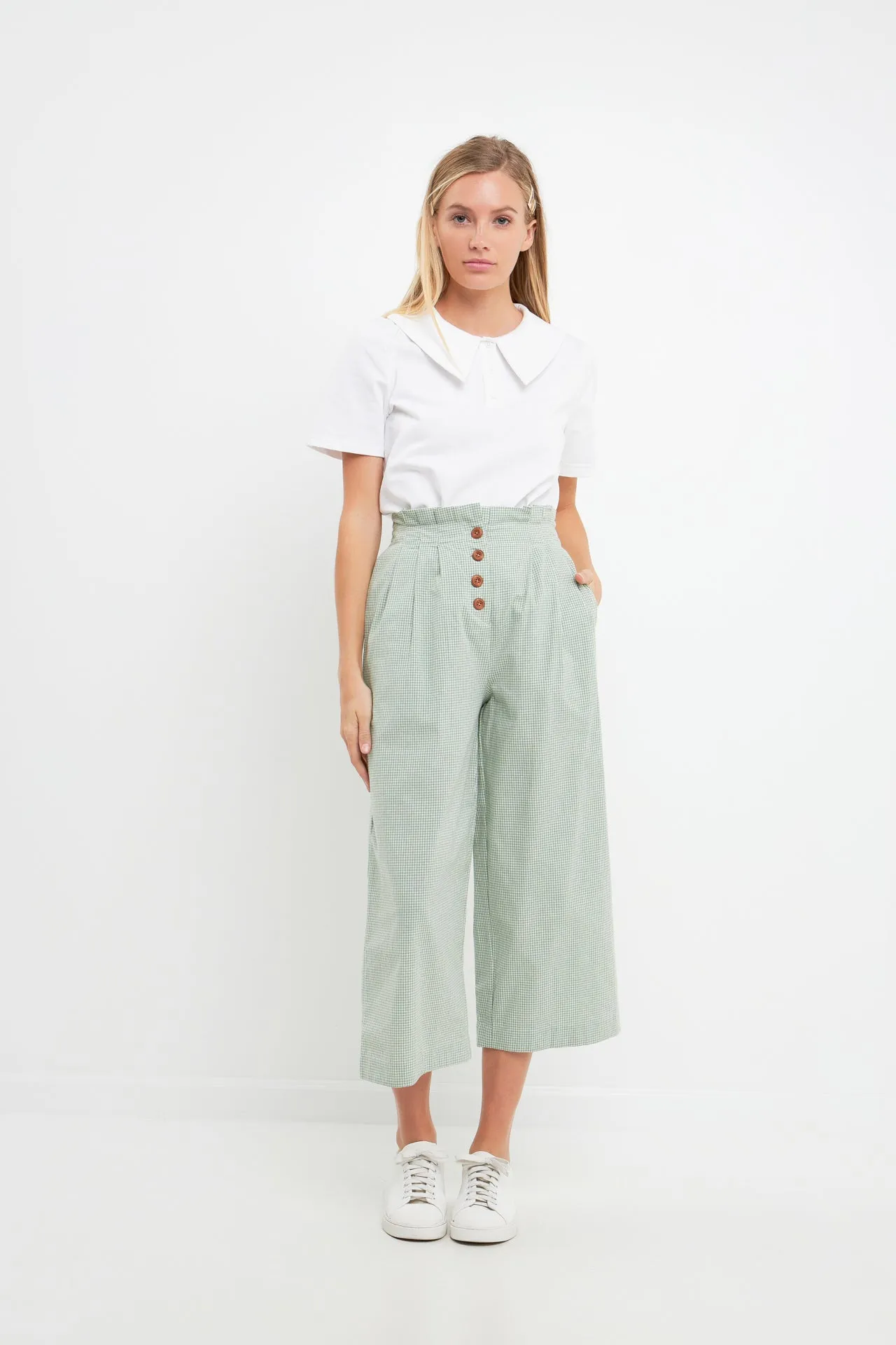 Pleated Easy Trousers