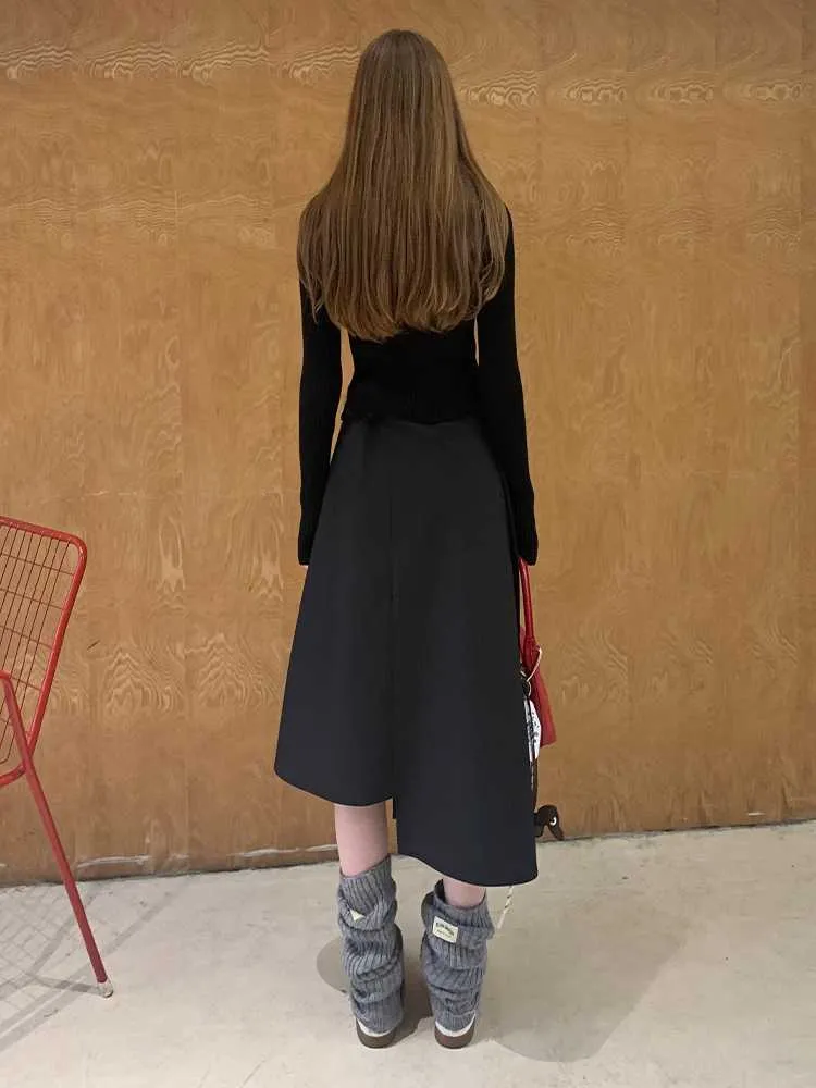 Pleated long skirt【s0000010819】