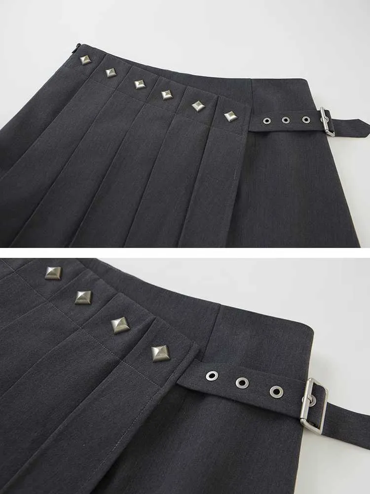 Pleated long skirt【s0000010819】