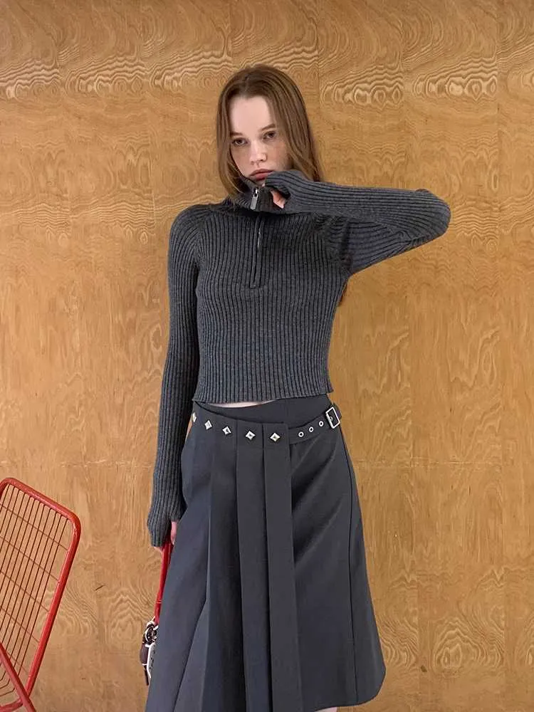 Pleated long skirt【s0000010819】