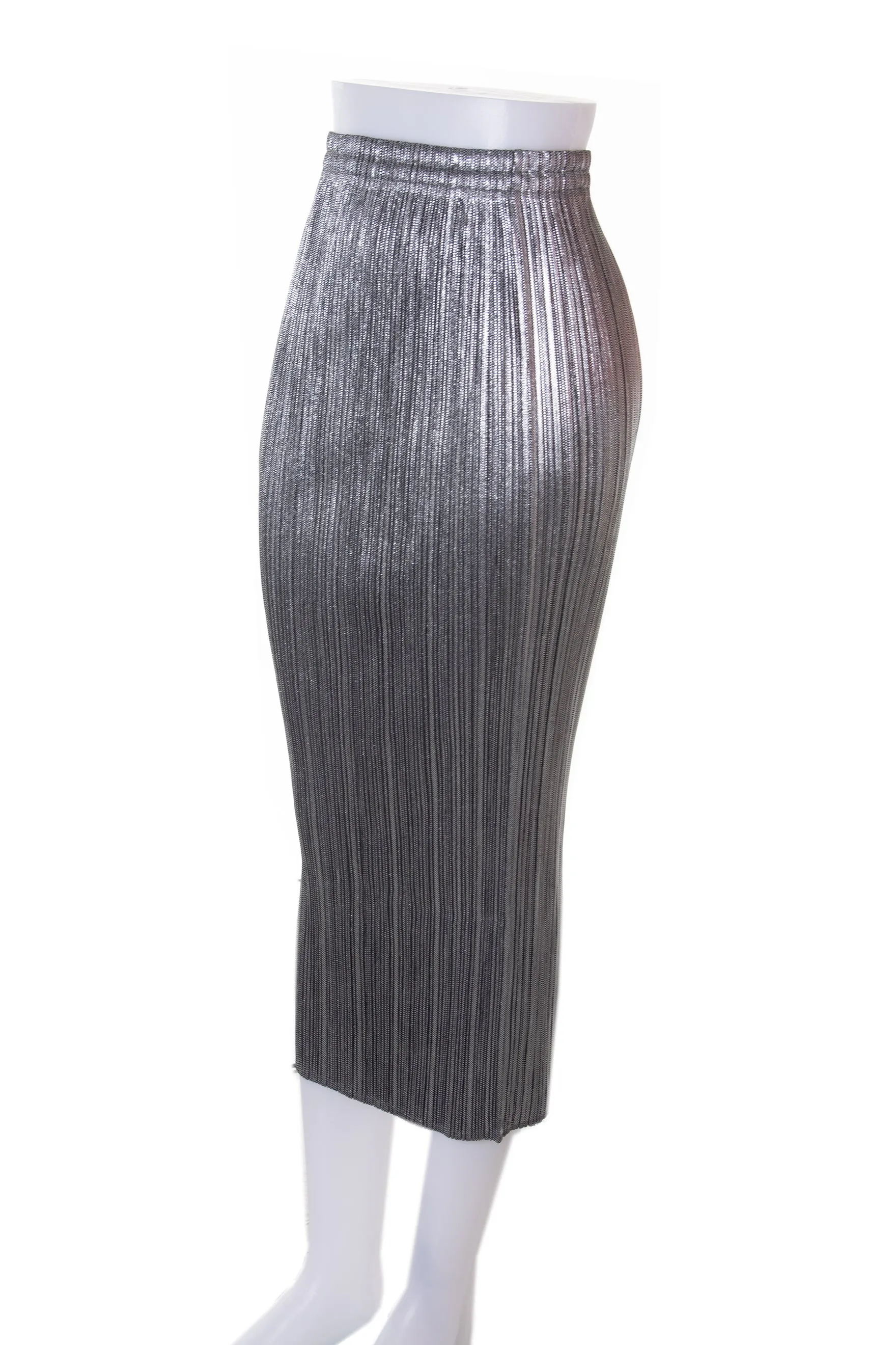 Pleats Please Silver Skirt