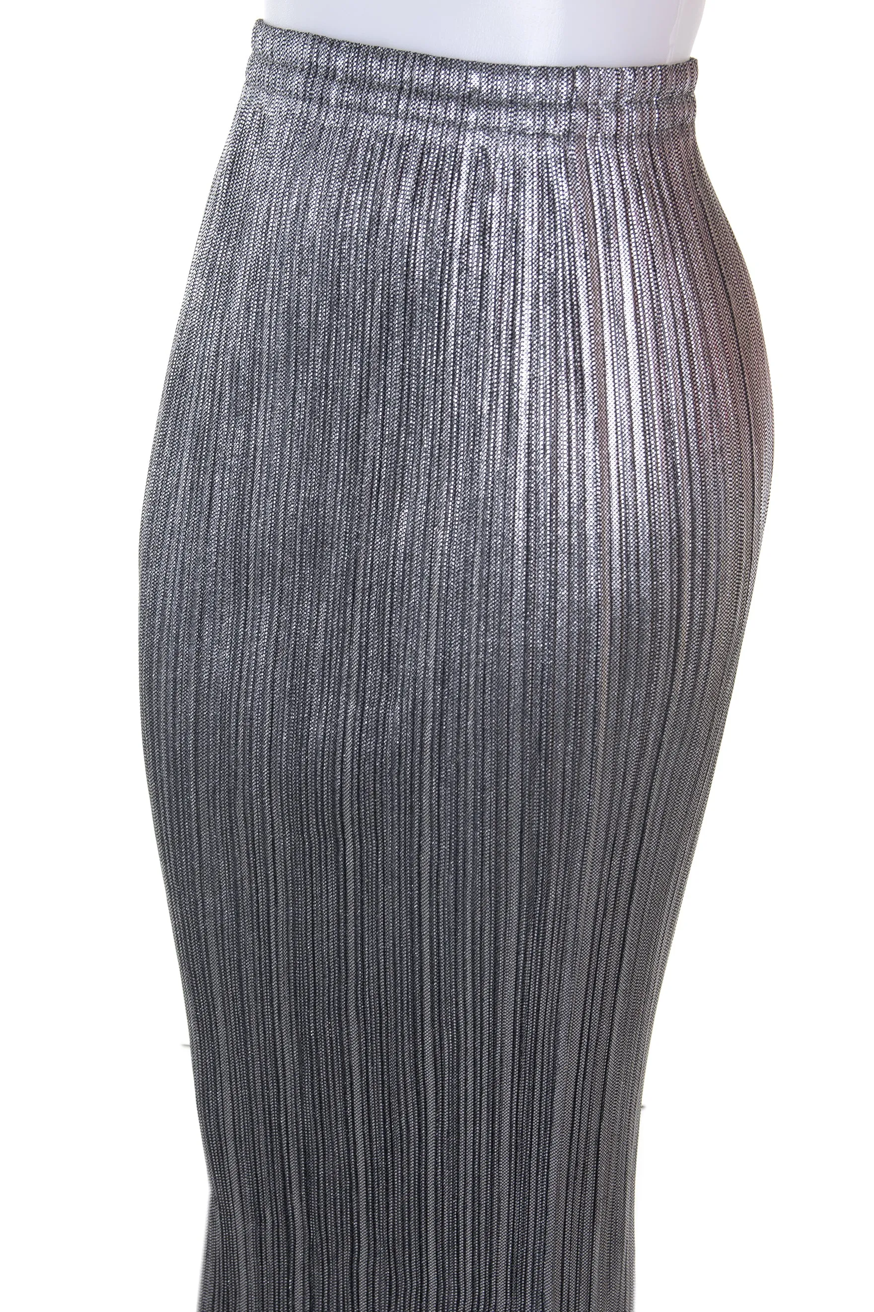 Pleats Please Silver Skirt