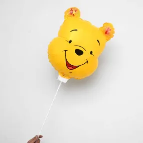 Pooh Bear Shape Straw Balloon