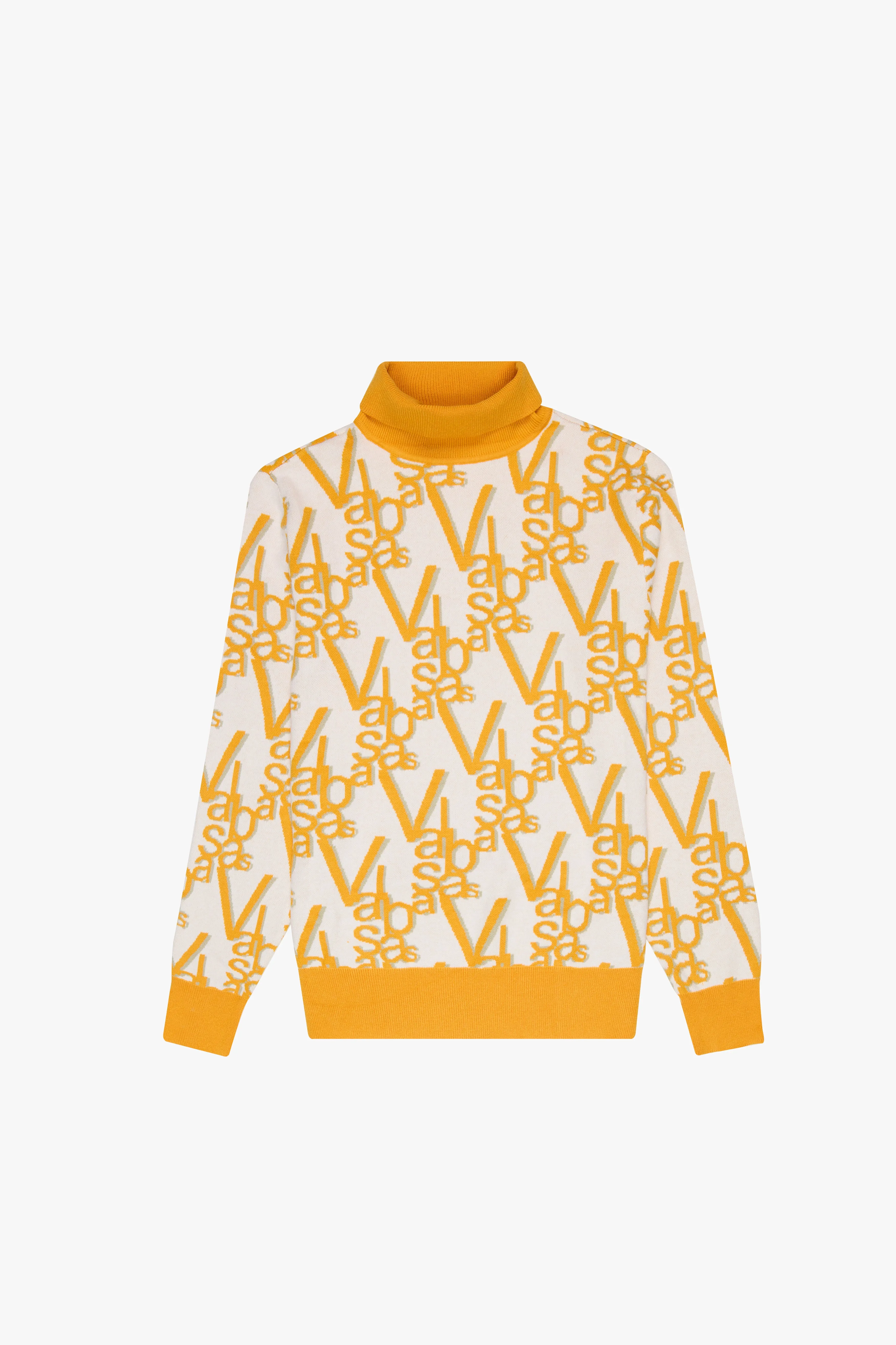 "ELYSIAN" CREAM CIRCLE TURTLE NECK