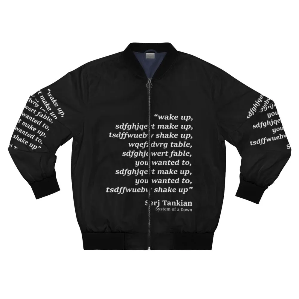 "Wake Up" Bomber Jacket - System of a Down Inspired Apparel