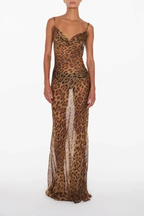 Rat & Boa Valentina Dress - Leopard