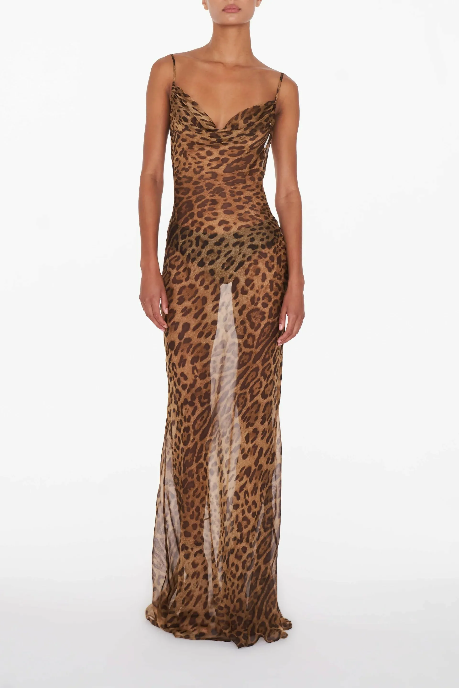 Rat & Boa Valentina Dress - Leopard