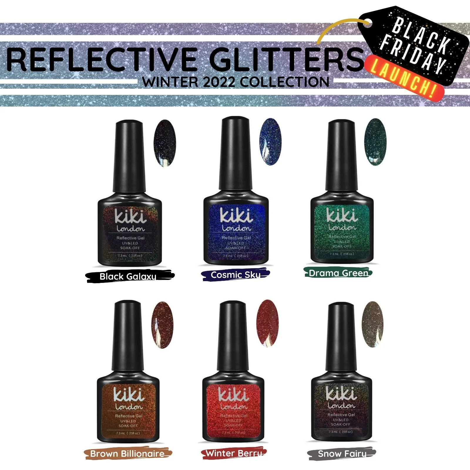 Reflective Glitters - Winter Collection 2022