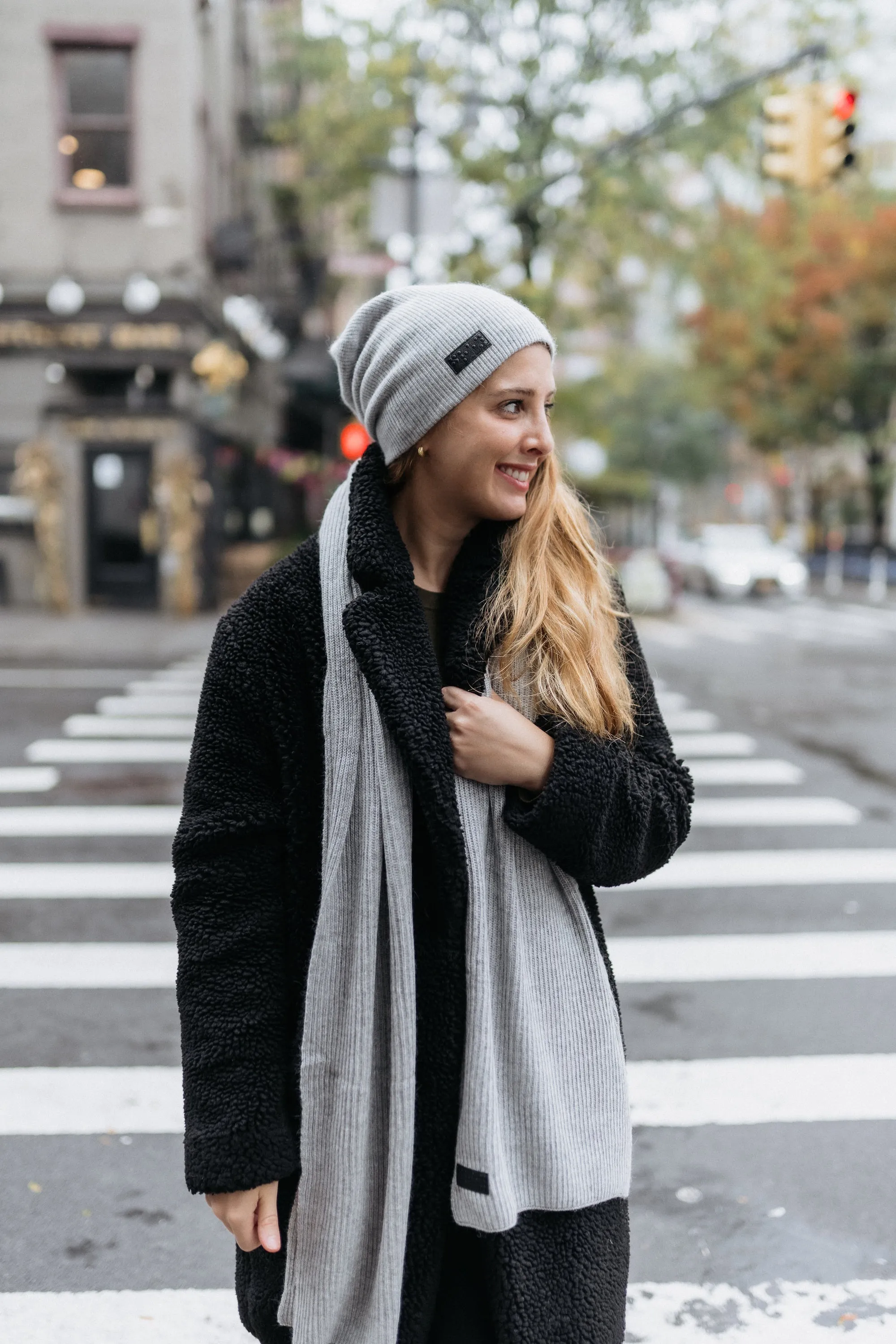 Scarf Ribbed Knit