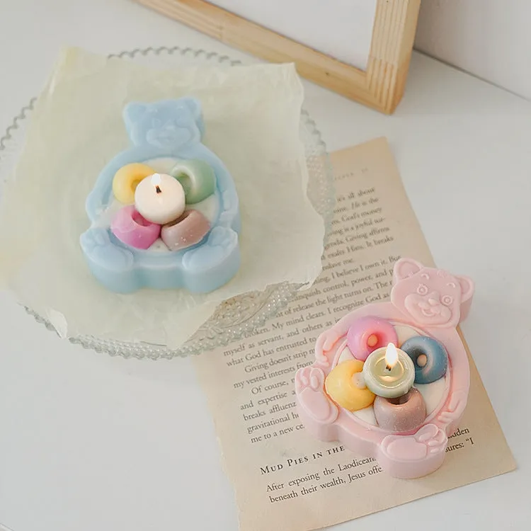 Scented Candle | Blue Teddy Bear