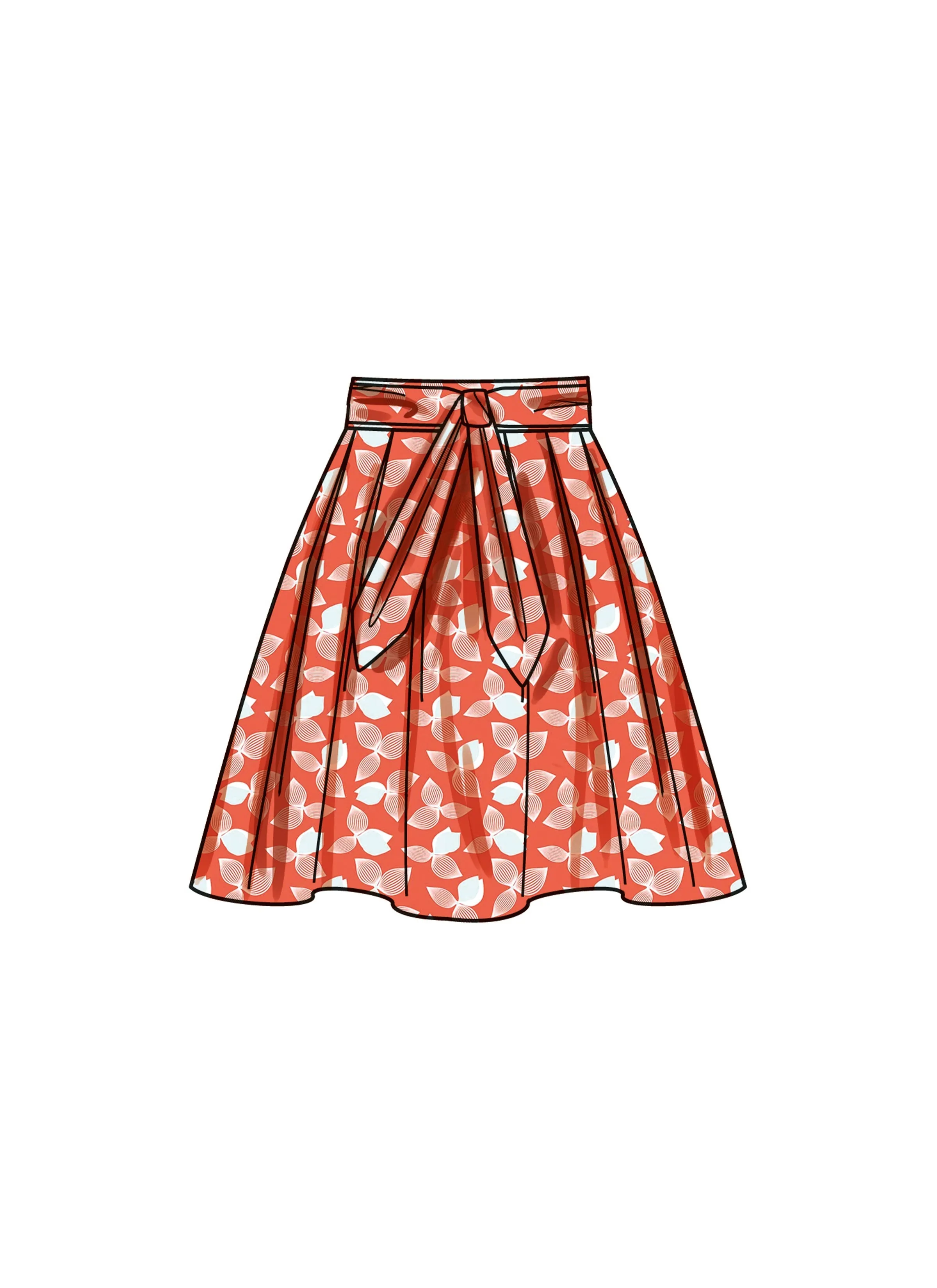 Simplicity 9711 Skirts Sewing pattern